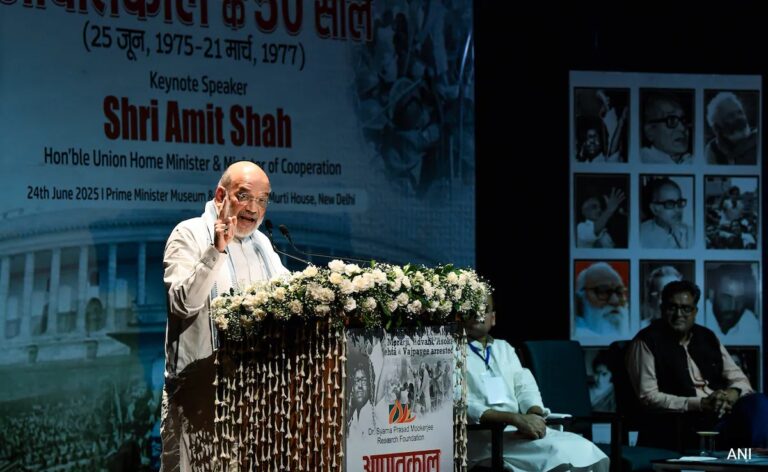 "We Overcame Dark Chapter Like Emergency As Our Nation...": Amit Shah