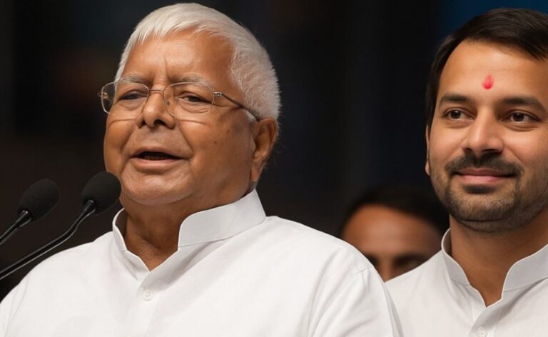 As Lalu Prasad Yadav Turns 78, Son Tej Pratap Sends Birthday Wishes