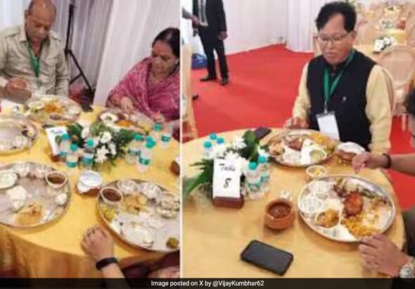 Row Over "Silver Plates" At Mumbai Conclave And A "Bankruptcy" Jibe