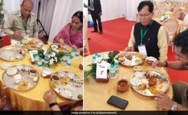 Row Over "Silver Plates" At Mumbai Conclave And A "Bankruptcy" Jibe