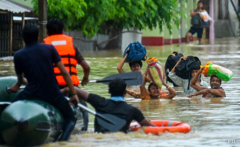 In Pics: Flash Floods, Landslides Hit Several Northeastern States, 34 Dead
