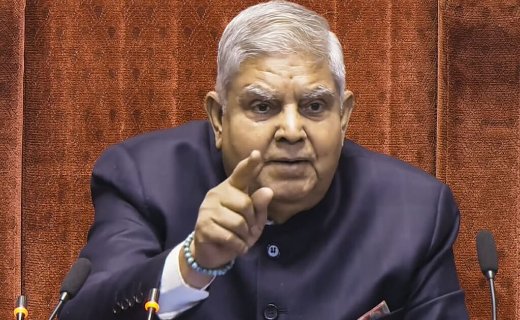 "Preamble Not Alterable, But Bharat's Was Changed. Why?": Jagdeep Dhankhar