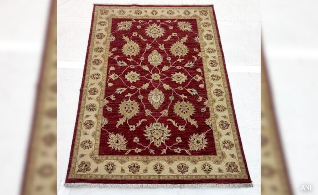 PM Modi Gifts Handmade Kashmiri Silk Carpet To Cyprus President During Visit
