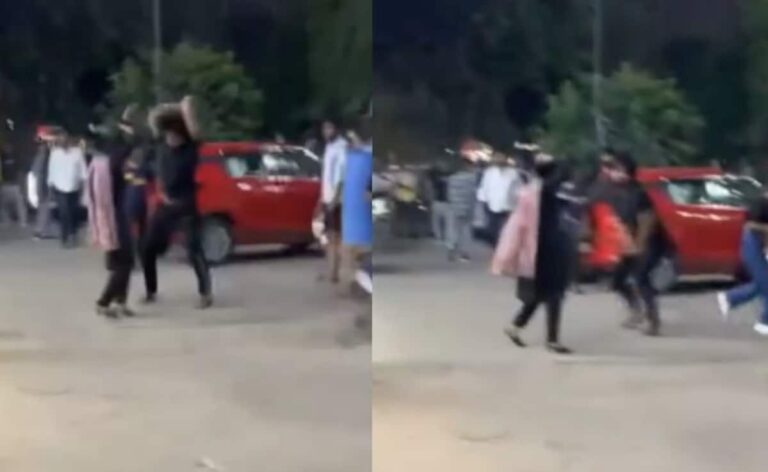Man Hits Woman With Stick In Ghaziabad After She Fights With His Girlfriend