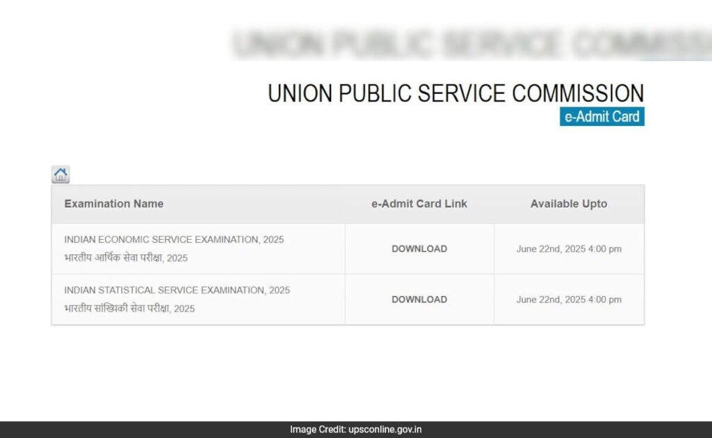 UPSC IES/ISS Admit Card 2025 To Be Released Soon, Direct Link Here