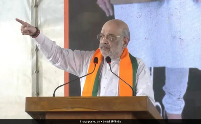 "In 2026, BJP Rule Is Certain In Tamil Nadu," Says Amit Shah. DMK Hits Back