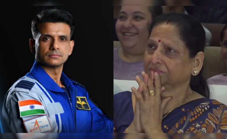 Tears In Eyes, Hands Folded: How Mother Saw Shubhanshu Shukla Space Flight