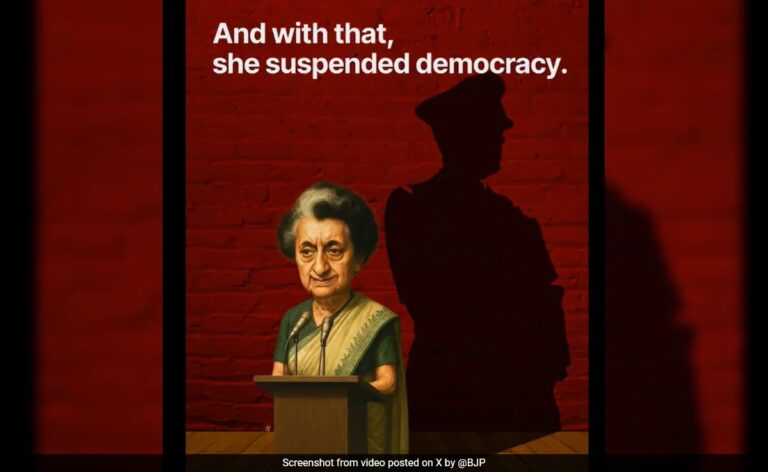 Congress Fury Over BJP's "Indira Gandhi Equals Hitler" Emergency Shocker