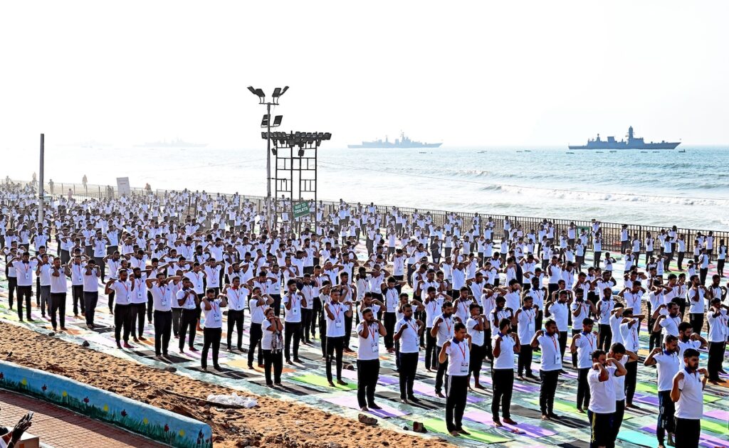 Vizag Yoga Event Creates New Guinness World Record With 3 Lakh Attendees