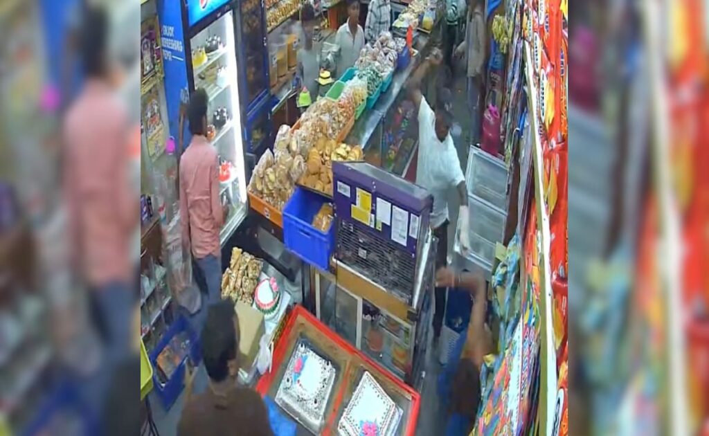 On CCTV, Man Murdered With Machetes By 7 Men Inside Bakery In Karnataka