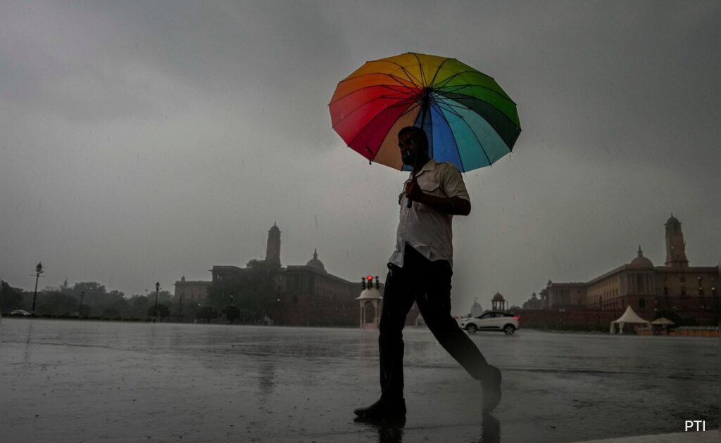 Cloudy Skies, Rain In Delhi Bring Relief From Scorching Heat