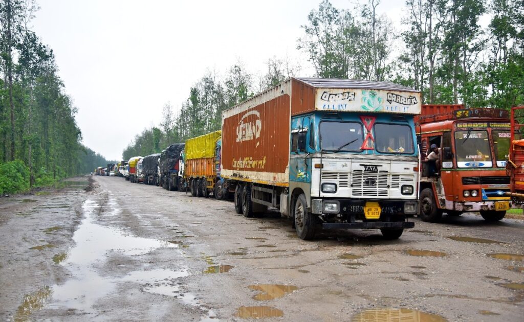 Key Road Linking Assam And Meghalaya Washed Away In Northeast Rain Fury