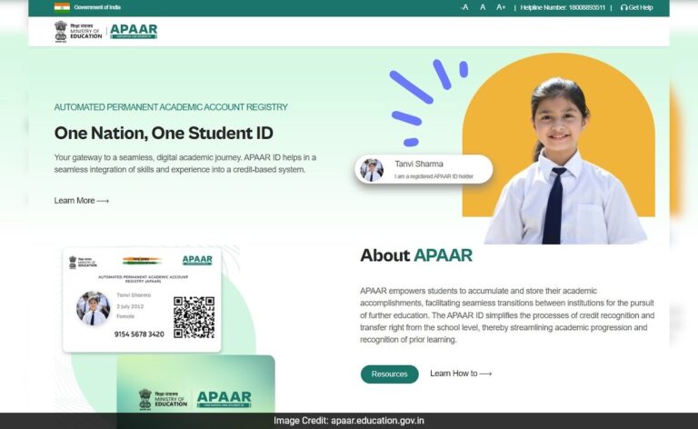 APAAR ID For Students: Apply To Track Academic Records Throughout Your Education Journey