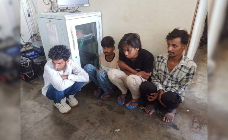Photo Of 4 Raja Raghuvanshi Murder Accused In Police Custody Surfaces