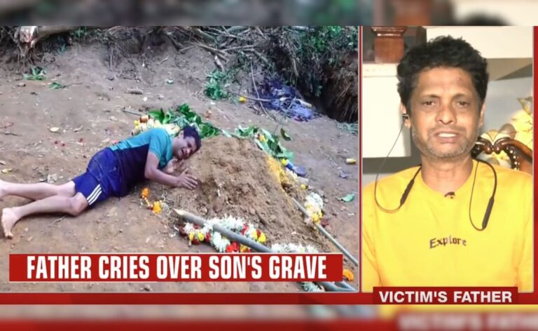 'Don't Want Compensation, Just Want Him Back': Man Seen Crying Over Son's Grave