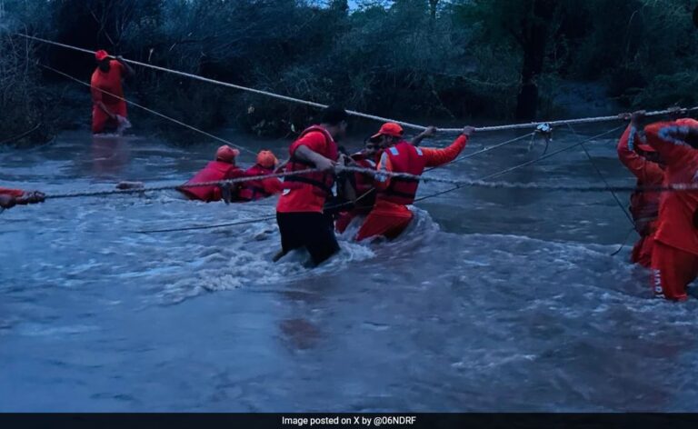 7 Dead, Over 100 Rescued Amid Heavy Rainfall In Gujarat