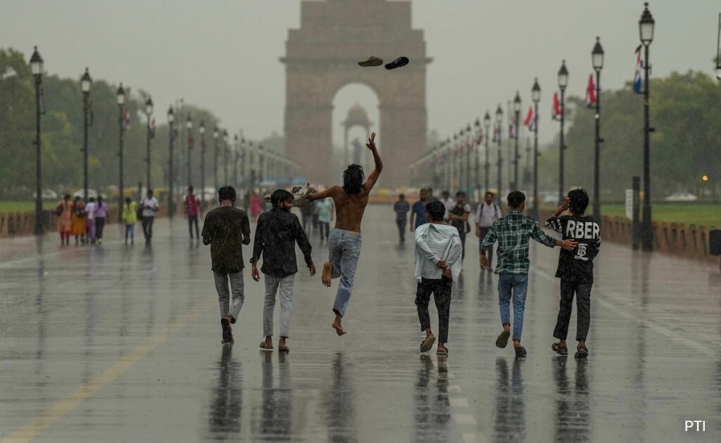 Rainfall, Thunderstorm, Winds Bring Respite From Heatwave In Delhi