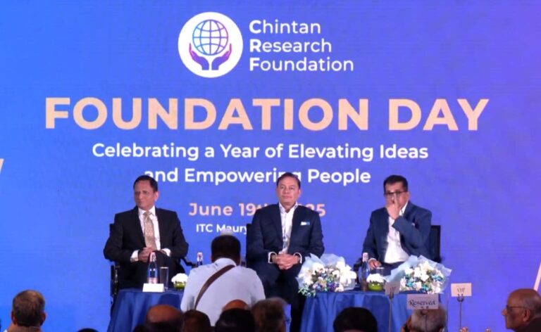 India Needs Think Tanks To Shape Growth Story: Chintan Research Foundation Chief