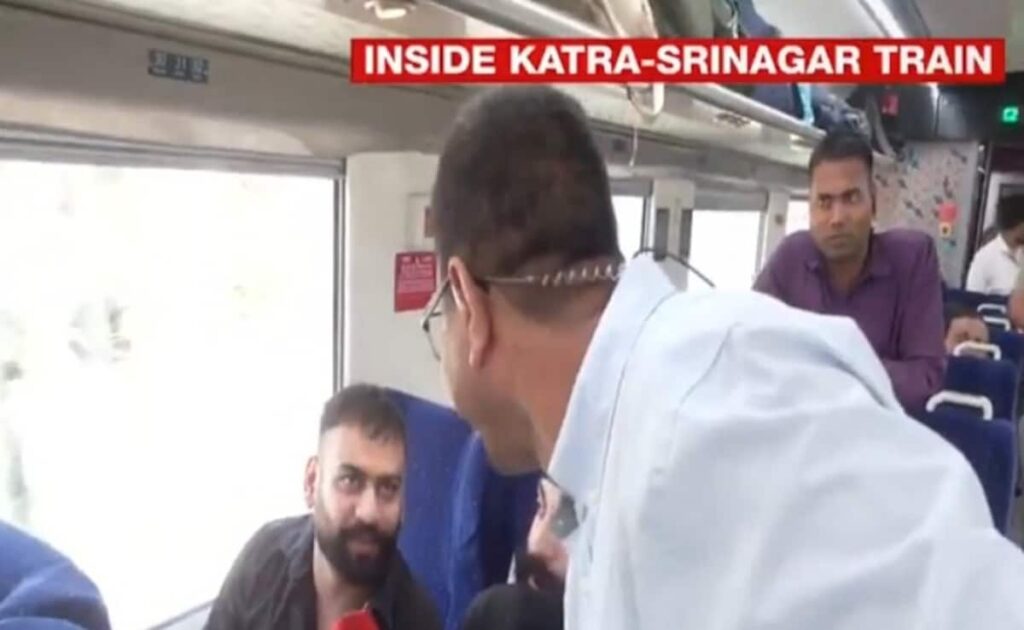 'Historic Moment': Passenger To NDTV On Taking First Katra-Srinagar Vande Bharat Train