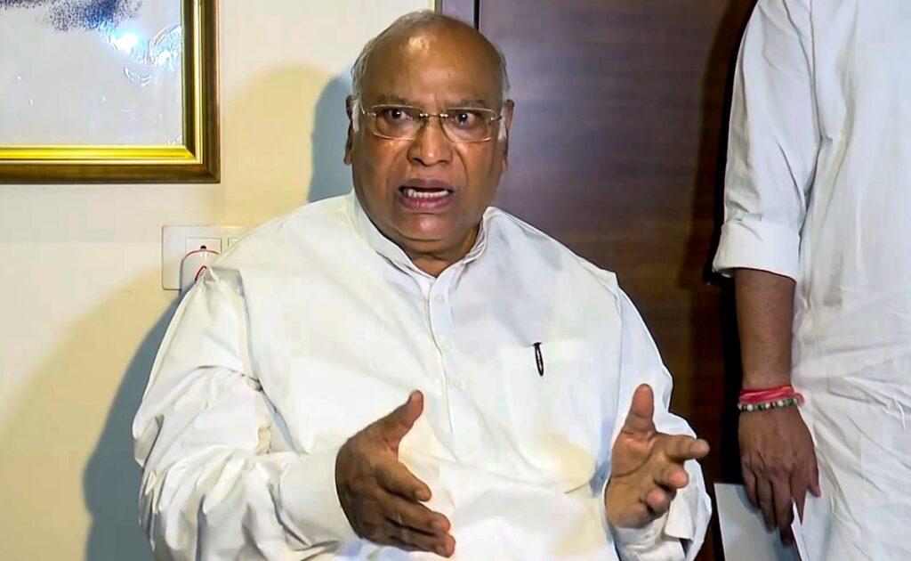 'PM Should Step Back From Campaigning, Focus On Enemy': Mallikarjun Kharge