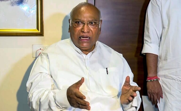 'PM Should Step Back From Campaigning, Focus On Enemy': Mallikarjun Kharge