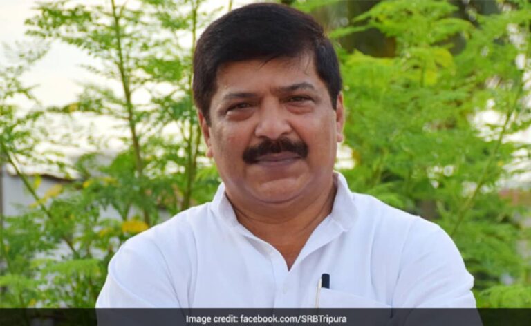 BJP Protests At Tripura Congress MLA Residence Over "Urinate" Remarks