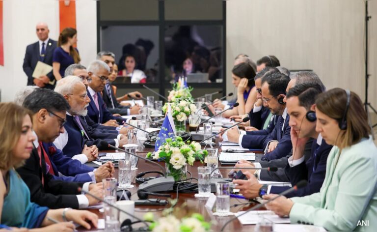 "We Both Think This Is Not An Era Of War": PM Modi After Talks With Cyprus President