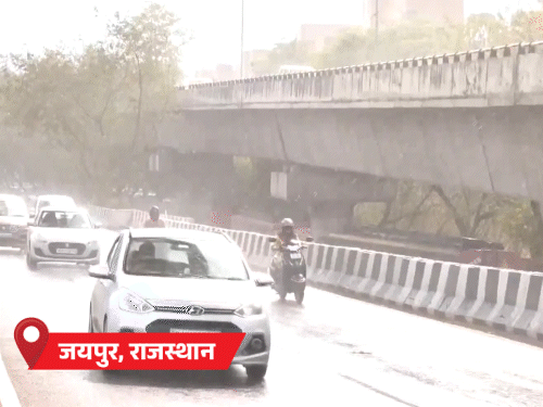 16 राज्यों में आज भारी बारिश की चेतावनी:राजस्थान के सभी जिलों में बारिश का अलर्ट; MP में 24-48 घंटे में मानसून की एंट्री संभव