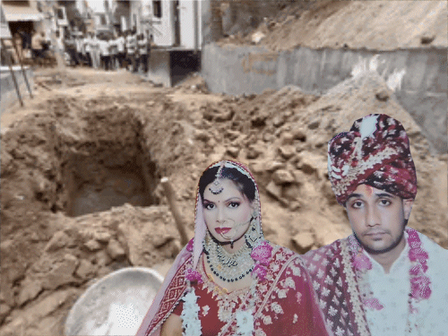 हरियाणा में कपड़ा व्यापारी ने किया पत्नी का मर्डर:घर के बाहर 5 फुट गहरा गड्ढा खोदकर दफनाया, मायके वालों से बोला- लापता हो गई