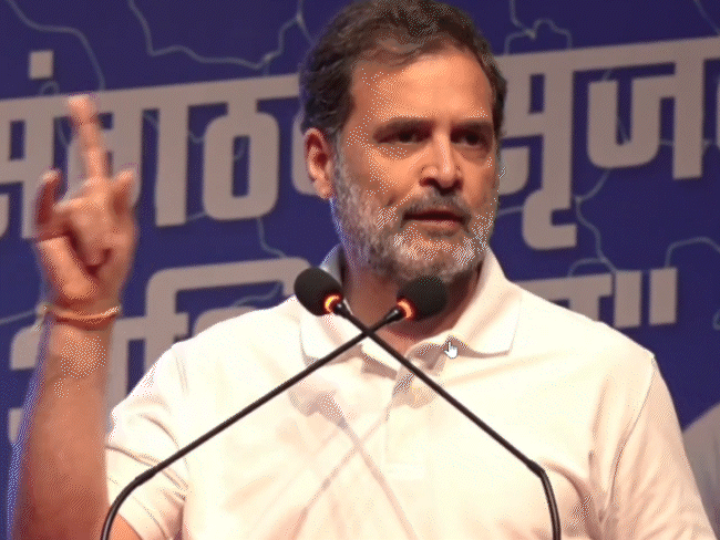 राहुल बोले-ट्रम्प का फोन आया, नरेंदर तुरंत सरेंडर हो गए:इतिहास गवाह है, यही BJP-RSS का कैरेक्टर; कांग्रेस के शेर-शेरनियां कभी झुकते नहीं