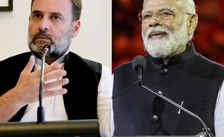 PM Modi Extends Birthday Greetings To Rahul Gandhi