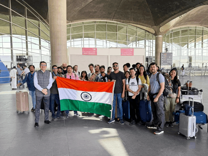 ऑपरेशन सिंधु- इजराइल से 160 भारतीयों का रेस्क्यू:दोहा में ईरानी हमलों के कारण एयर स्पेस बंद हुए, फ्लाइट कुवैत डायवर्ट; अबतक 2003 नागरिक लौटे