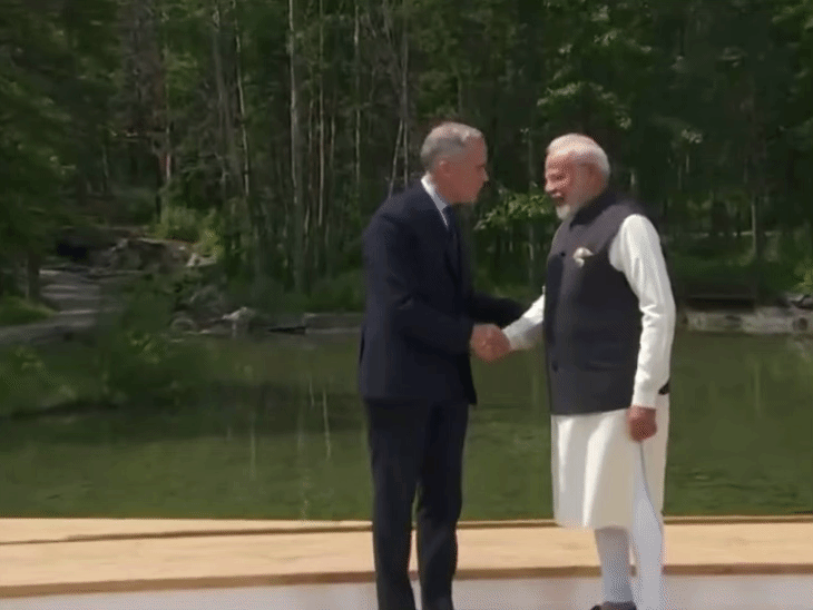 मोदी G7 समिट में पहुंचे, कनाडाई PM ने स्वागत किया:मोदी ने साउथ कोरिया और मेक्सिको की राष्ट्रपति के साथ द्विपक्षीय मीटिंग की
