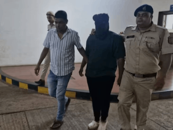 बस टिकट से मर्डर का खुलासा:शादी करने बेंगलुरु से गोवा आया कपल, विवाद हुआ तो युवक ने गर्लफ्रेंड की चाकू से हत्या कर दी