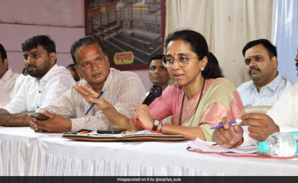 "Becoming Norm With Air India": MP Supriya Sule's Flight Delayed By 3 Hours