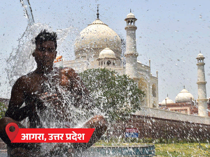 देश में राजस्थान का श्रीगंगानगर सबसे गर्म, पारा 48°C:UP-बिहार में लू से 5 की मौत; MP के 12 जिलों में हीटवेव का अलर्ट