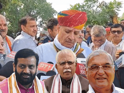 राव इंद्रजीत बोले-मुख्यमंत्री पद गोदी में पड़े तो ही बनूंगा:सैनी CM लेकिन चलती मनोहर वाले बाबुओं की; हुड्‌डा से नाराजगी की वजह बताई