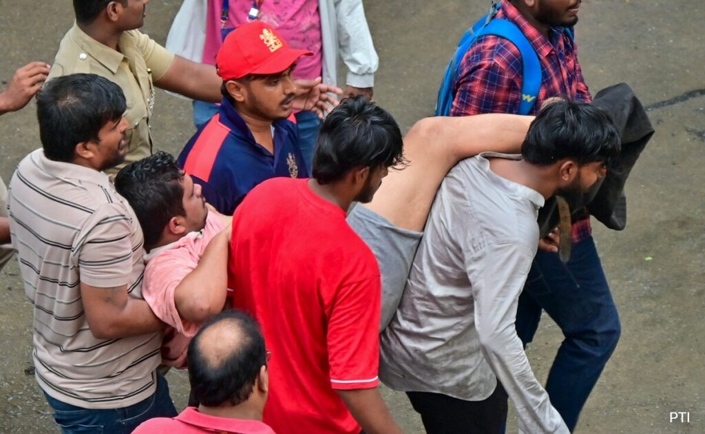 "600-700 People Broke Open Gate": Eyewitness Account Of Bengaluru Stampede