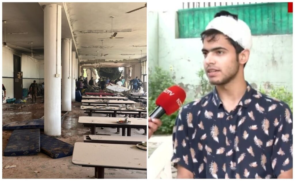 "Thought Pak Fired Missile": Student To NDTV On Air India Plane Crashing Into Hostel