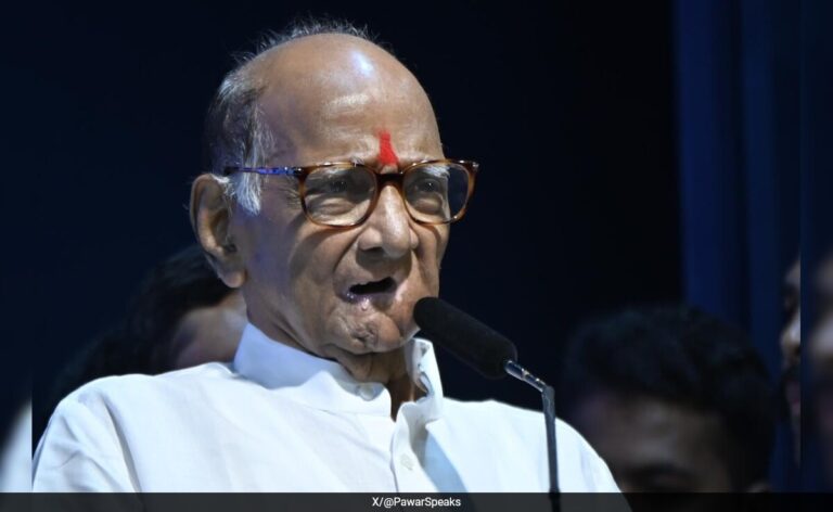 Can't Ignore Hindi, But Don't Make It Compulsory From Class 1: Sharad Pawar