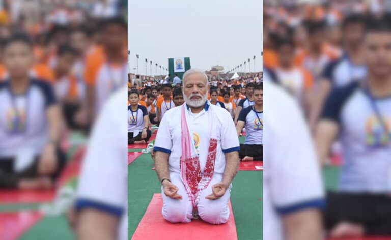 PM Modi To Lead Mega Yoga Day Event In Andhra Tomorrow