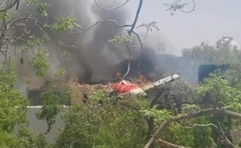 Horrific Visuals From Air India Plane Crash Site As Details Emerge