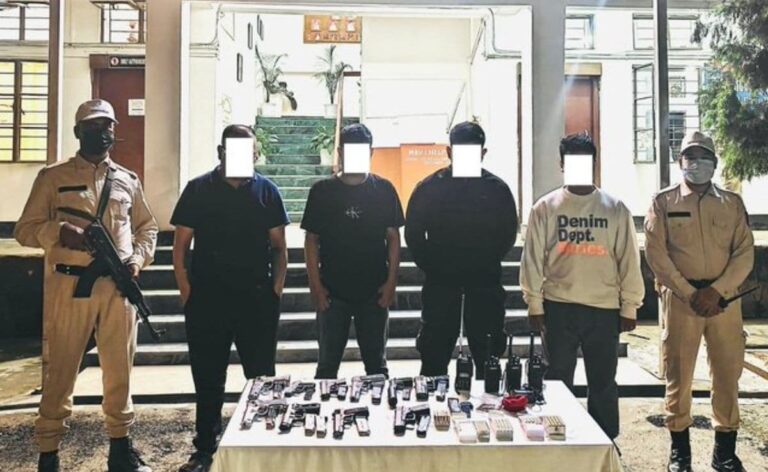 4 Members Of Interstate Gang Of Arms Dealers Arrested By Manipur Police