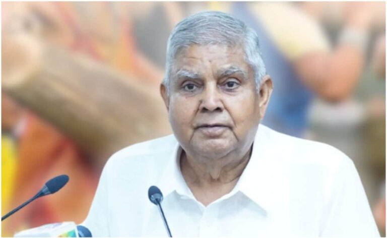Vice President Dhankar Faints While Attending Nainital University Programme