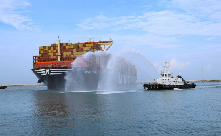 Karan Adani Welcomes MSC IRINA, World's Largest Container Ship At Vizhinjam