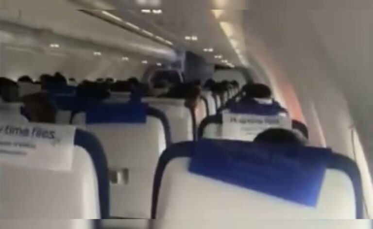 Video: IndiGo Flight Hit By Turbulence Due To Delhi Storm, Landing Aborted