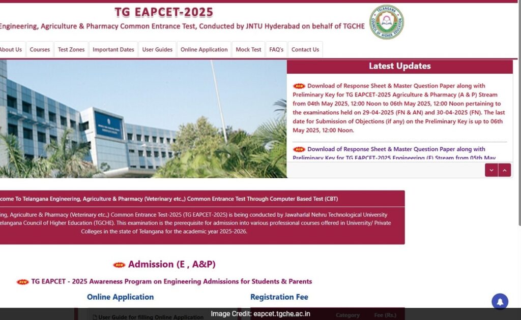 Telangana Engineering, Agriculture, and Medical Test 2025 Counselling Schedule Released, Details Here