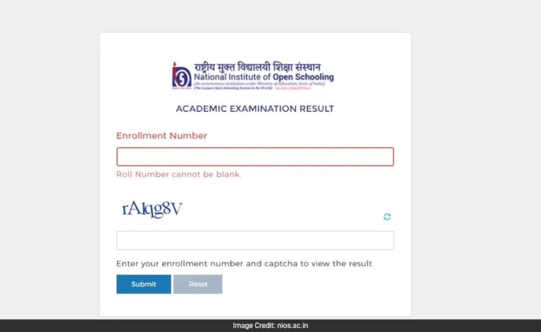 National Institute Of Open Schooling Class 10 Result Declared, Direct Link Here