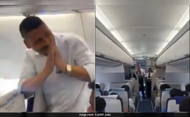 IndiGo Passengers Applaud BSF Soldier For Bravery During Operation Sindoor: 'Very Special Traveller' - Watch