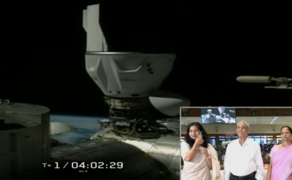 Astronaut Shubhanshu Shukla Reaches Space Station, Dragon Capsule Docks